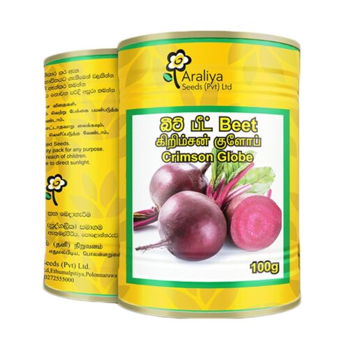 Araliya Crimson Globe Beet බීට් බීජ